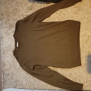 Mens Small Green Sweater Long Sleeve